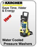 karcher water cooled pressure washers