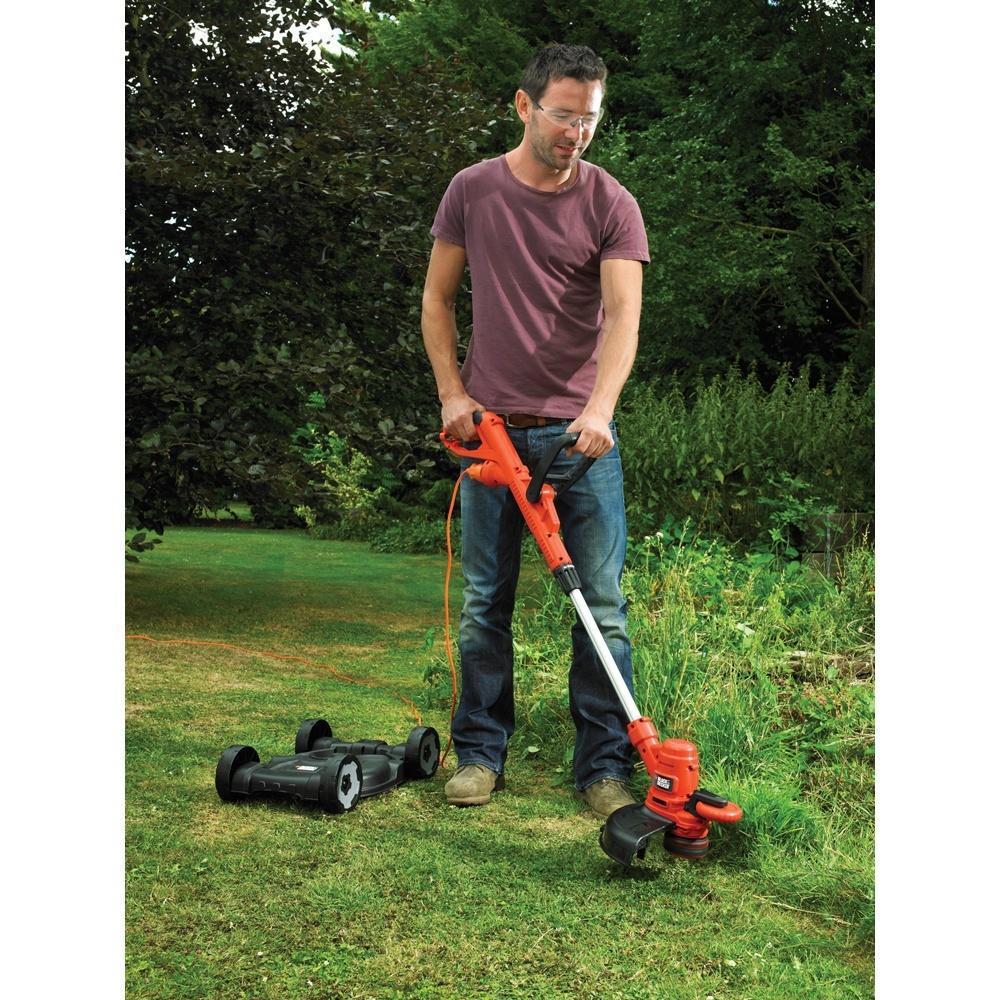 Black & Decker ST5530CM 3in1 550W Strimmer with City Mower Deck