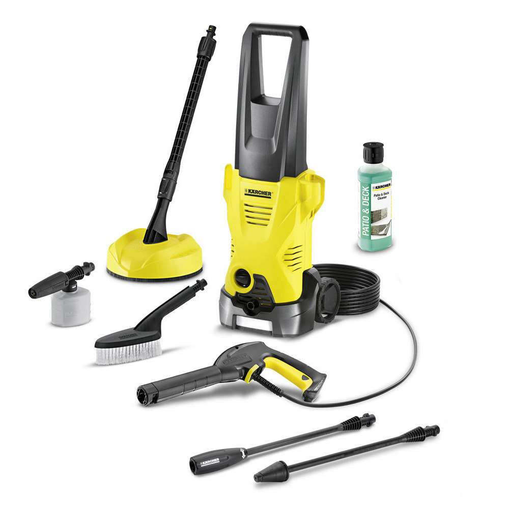 Karcher K2 Premium Home Platinum Pressure Washer Bundle Free Deck and