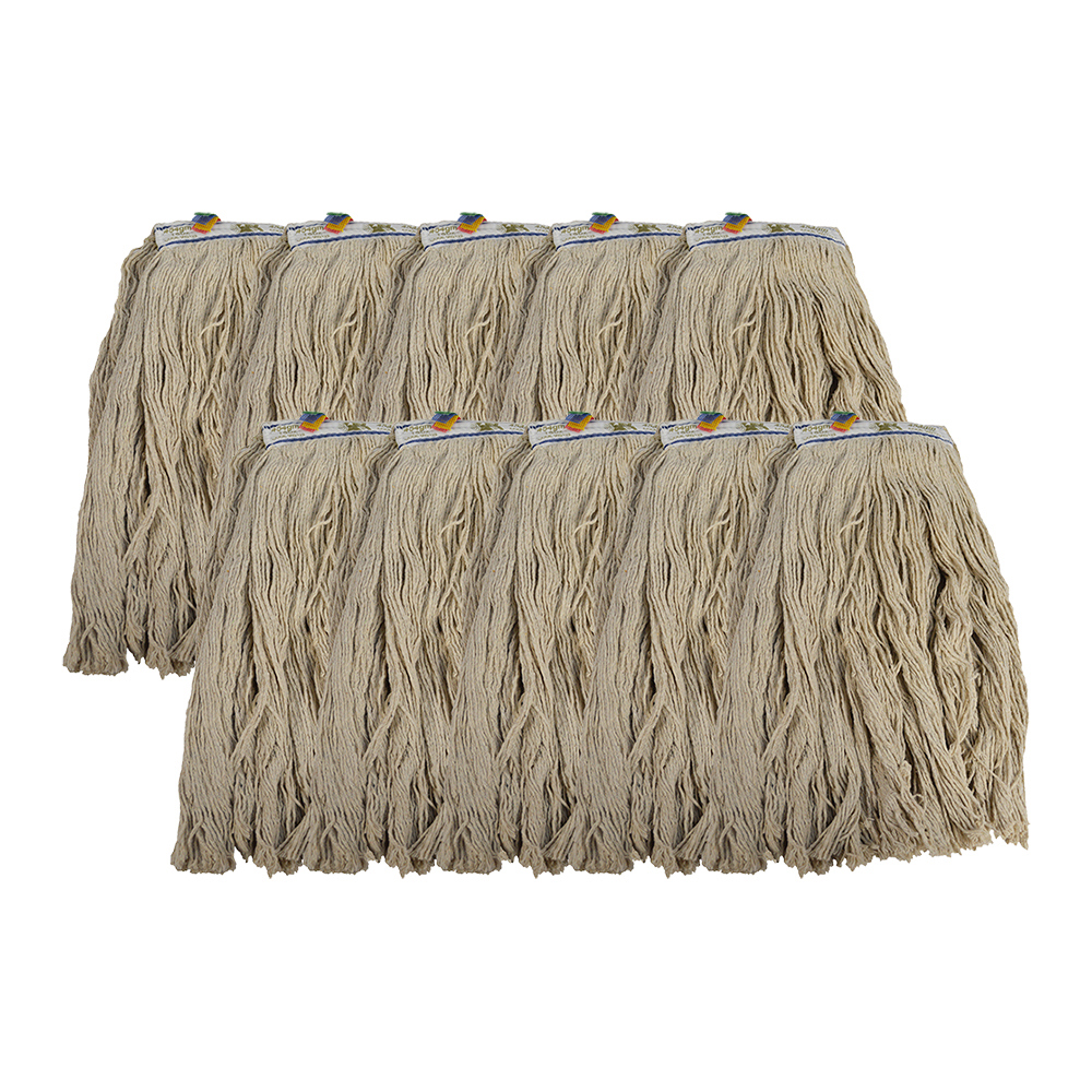 16oz Twine Yarn Kentucky Mop Head (Pack of 10) Mops CleanStore