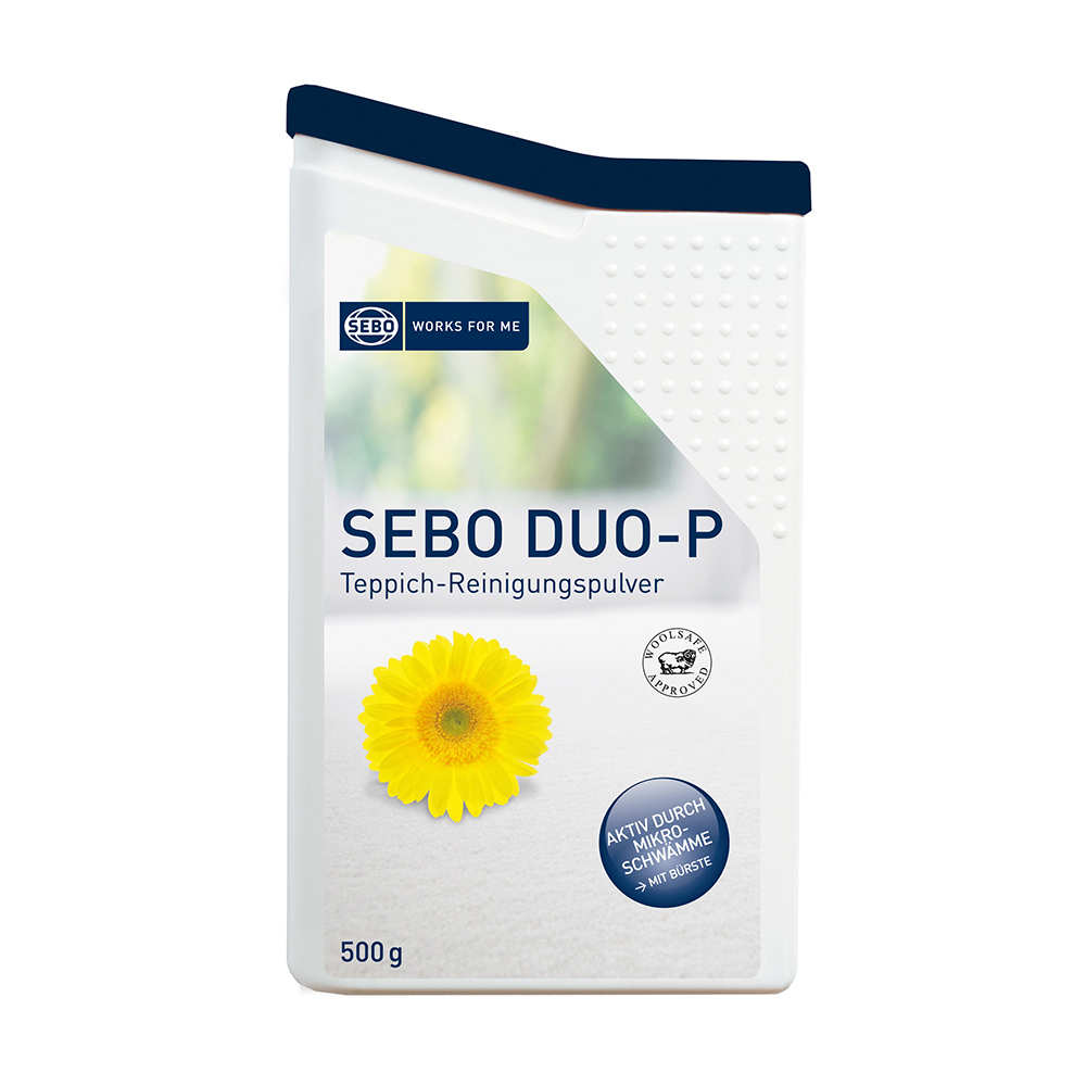 Sebo DuoP Clean Box with Integrated Brush Sebo Dry Carpet Cleaner