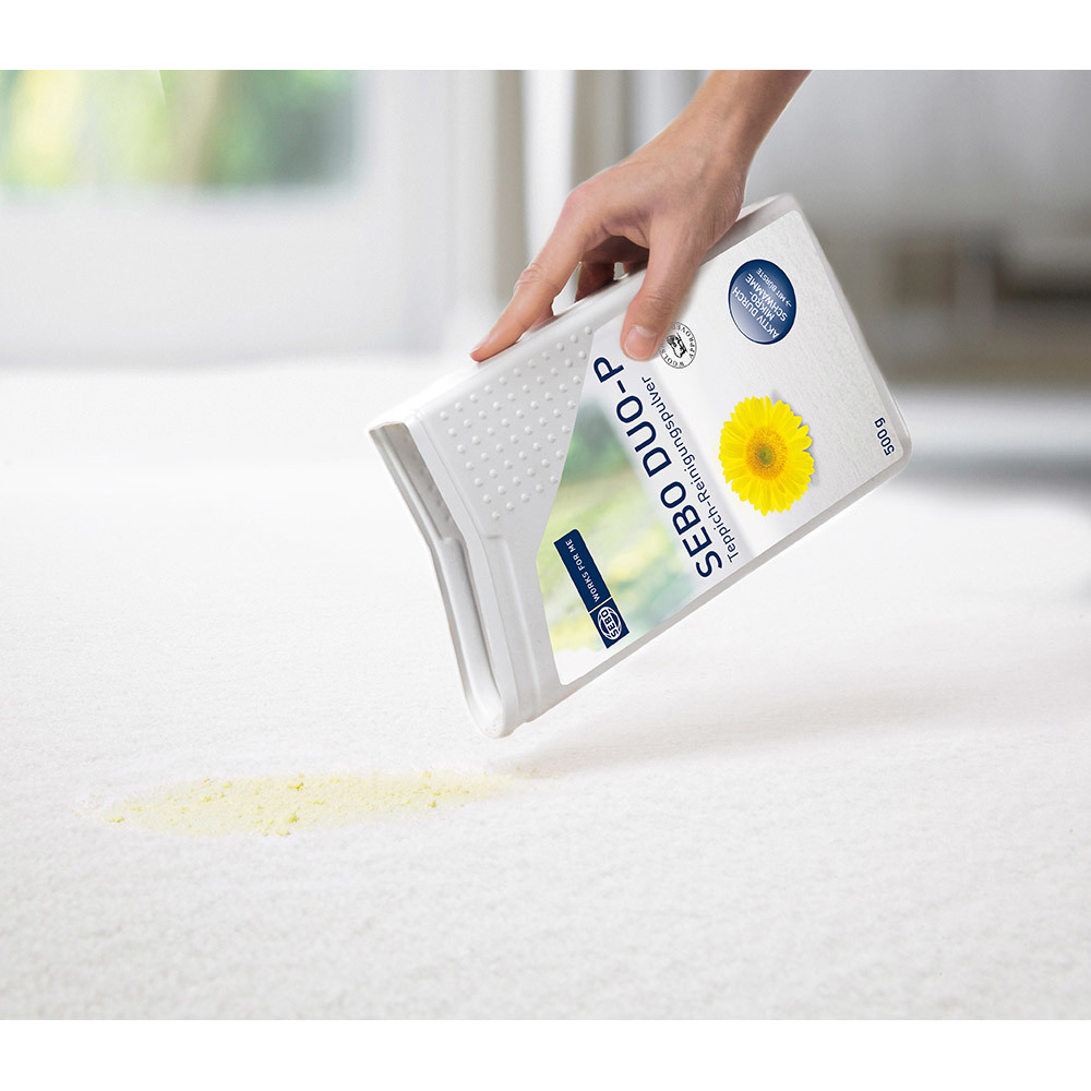 Sebo DuoP Clean Box with Integrated Brush Sebo Dry Carpet Cleaner