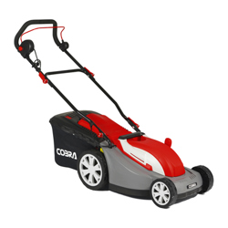 Cobra GTRM34 34cm Electric Rear Roller Lawn Mower (Hand Propelled)