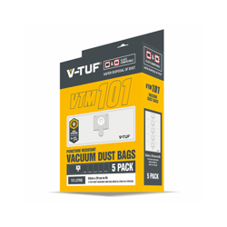 V-TUF VTM101 M-Class Vacuum Bags (Pack of 5)