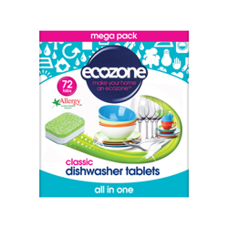 Ecozone Classic Dishwasher Tablets (72)