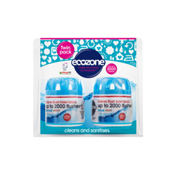 Ecozone Forever Flush 2000 Blue Toilet Block (Twin Pack)