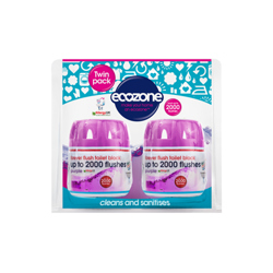 Ecozone Forever Flush 2000 Purple Toilet Block (Twin Pack)