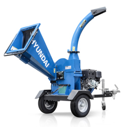 Hyundai HYCH15100TE 110mm Capacity Petrol 4-Stroke Wood Chipper (Electric Start)