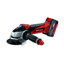 Einhell TE-AG 18/115 Li 18V Cordless Angle Grinder with 4.0Ah Battery & Charger