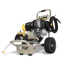 DD130 Industrial 13HP Honda Driven Petrol Pressure Washer - 4350psi, 300Bar (max) , 15 lpm - Stainless Steel Frame 