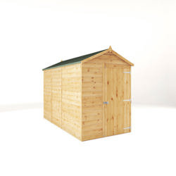 Mercia Shiplap Apex Wooden Shed 10 x 5 - Windowless