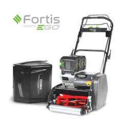 Cobra Fortis 14E Cordless Cylinder Lawn Mower with Battery & Charger (Self Propelled)