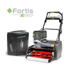 Cobra Fortis 20E Cordless Cylinder Lawn Mower with Battery & Charger (Self Propelled)