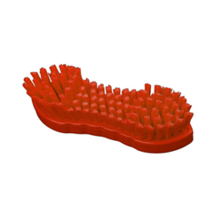 Hill Brush Dual Stiffness Double Wing Scrub (Red)