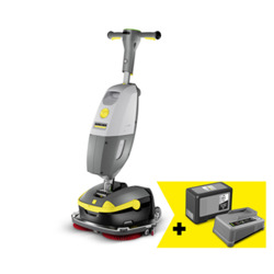 Karcher K-Mop 46 Bp Cordless Scrubber with Battery & Charger