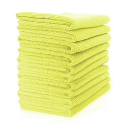Microfibre Cloth (Yellow) Pack of 10