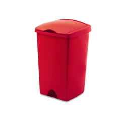 Addis 50L Lift Top Bin (Red)