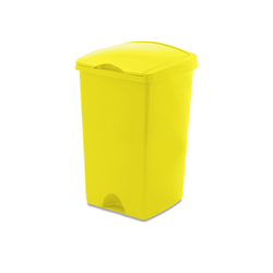 Addis 50L Lift Top Bin (Yellow)