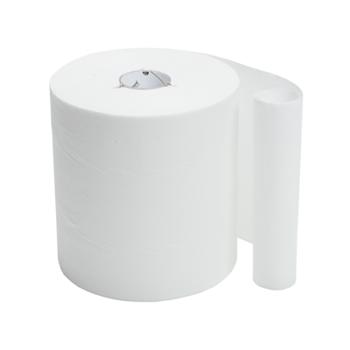 North Shore 3112 Accent 1 Ply White Hand Towel Roll