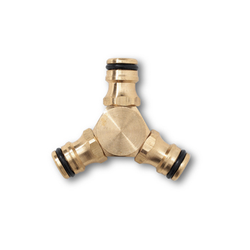 Karcher 3-Way Brass Connector