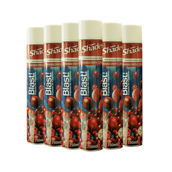 Selden Blast! Cranberry Aerosol Air Freshener (6 x 750ml)