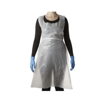 White Disposable Aprons (16 Micron)