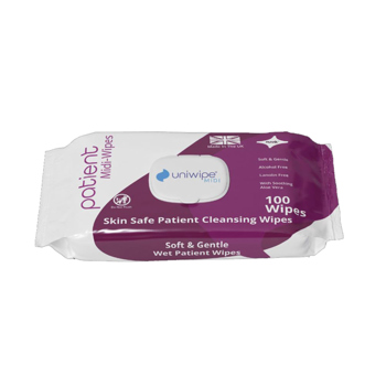 Patient Skin Safe Cleansing Wipes 