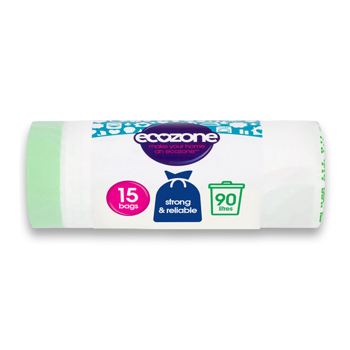 Ecozone Biodegradable Bin Liners (90L)