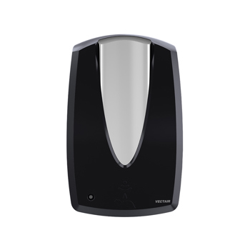 Vectair Sanitex MVP Touch Free Soap Dispenser (Black & Chrome)