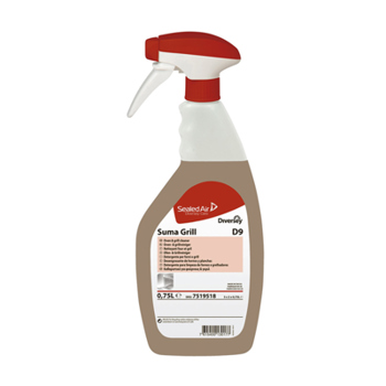 Diversey Suma (D9) Oven & Grill Cleaner (6 x 750ml)