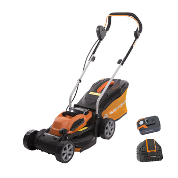 Yard Force LM G32 32cm 40V Cordless Lawn Mower with Battery & Charger (Hand Propelled)