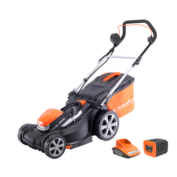 Yard Force LM G34A 34cm 40V Cordless Lawn Mower with Battery & Charger (Hand Propelled)