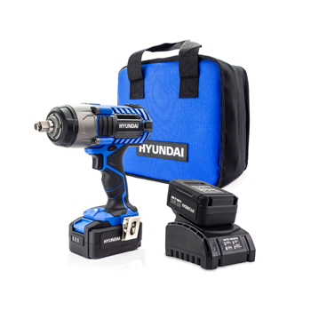 Hyundai HY2178 20V Cordless Impact Wrench with 4.0Ah Battery, Charger & Case