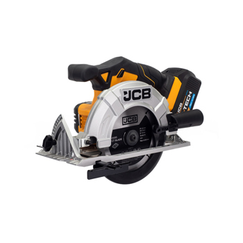 JCB 18V Cordless Circular Saw with 5.0Ah Battery & Charger