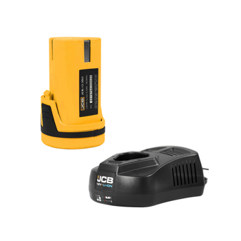 JCB 12V 2.0Ah Li-Ion Battery & Charger