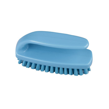 Hill Brush NA10 Professional Grippy Nail Brush (Blue)