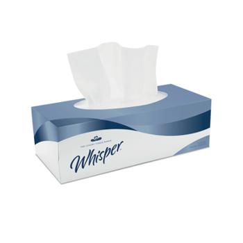 Whisper 2 Ply White Professional Tissues (36 Boxes)