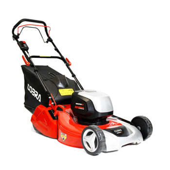 Cobra RM51SP80VX 51cm Cordless Rear Roller Lawn Mower with Batteries & Chargers (Self Propelled)