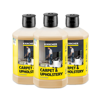 Karcher RM 519 Carpet & Upholstery Cleaner (Pack of 3 x 1 Litre)
