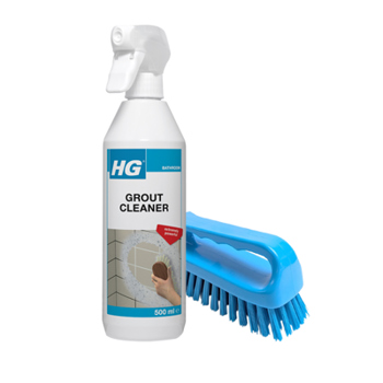 HG Grout Cleaner with Scrubbing Brush