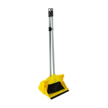 Yellow Lobby Dustpan & Brush