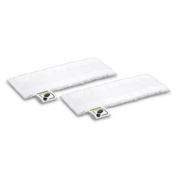 Karcher EasyFix Microfibre Floor Cloths (Pack of 2)