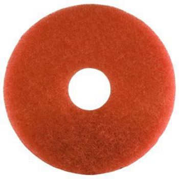15 Inch Red Floor Pads