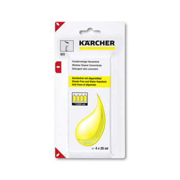 Karcher Glass Cleaning Concentrate (4 x 20ml)