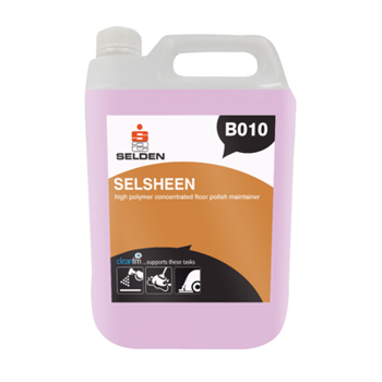 Selden Selsheen Polymer Floor Polish Maintainer (5 Litre)