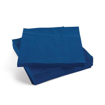 2 ply 40cm Blue Napkins (Box of 2000)