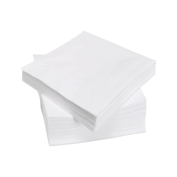 White 40cm 3 ply Napkins (Box of 1000)