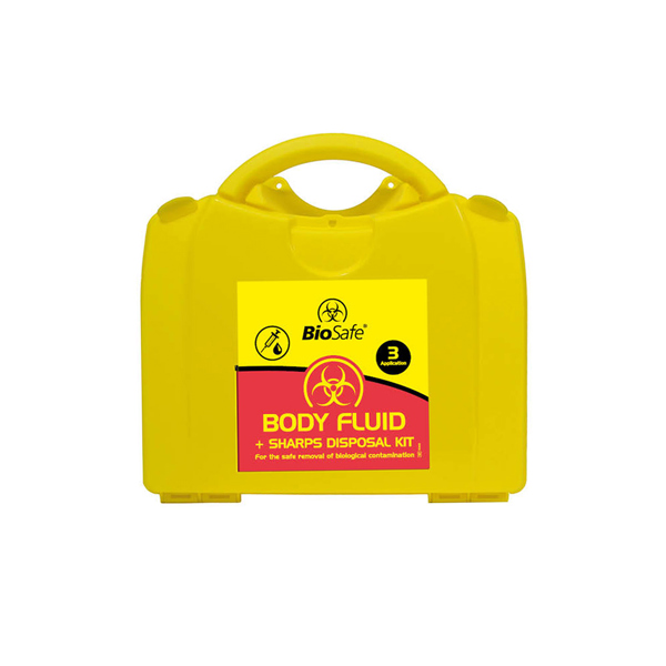 Mezzo Body Fluid & Sharps Disposal Kit (3)