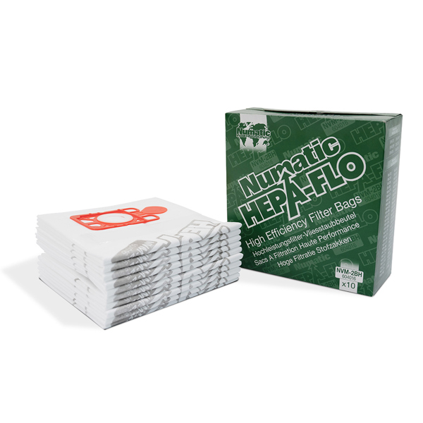 Numatic 2BH Hepa-Flo Vacuum Bags (370 Models)