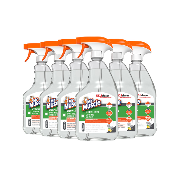 Cleanstore Mr Muscle Kitchen Cleaner (6 x 750ml)